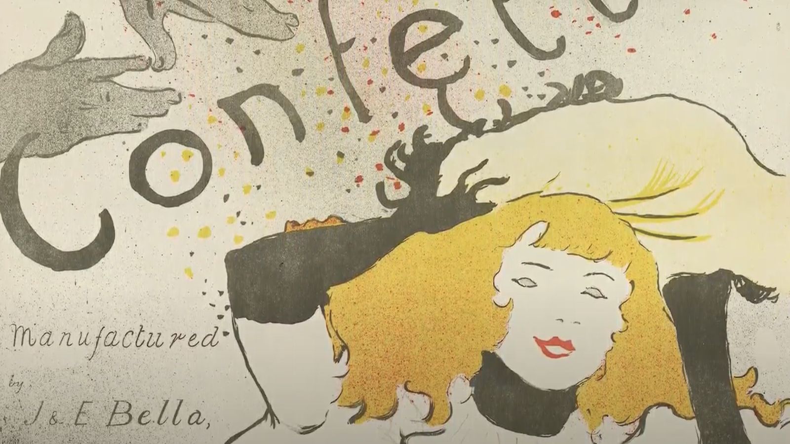 Henri de Toulouse-Lautre、Confetti、希少画集画 【公式通販】