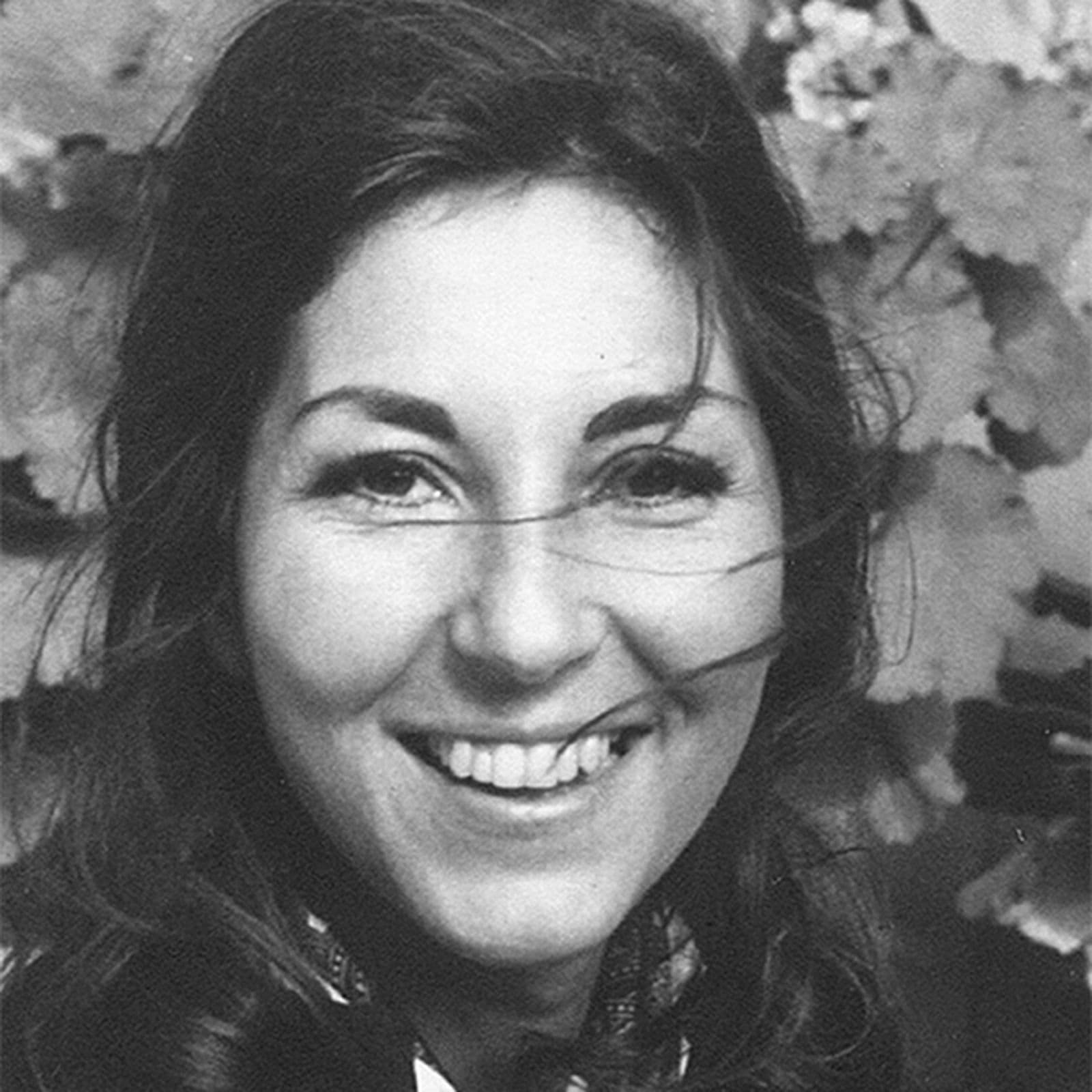 Black and White image of Gina Tomao
