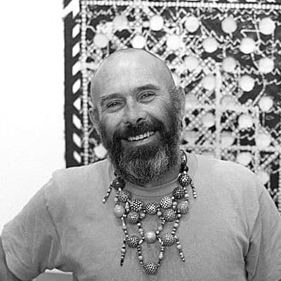 Black and white photograph of Alan Shields