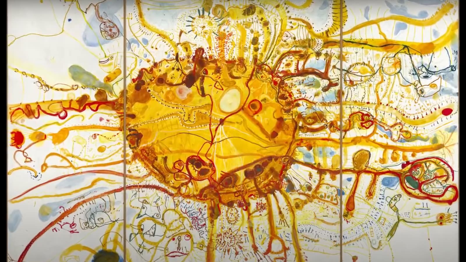 John Olsen 'Sydney sun' - National Gallery of Australia