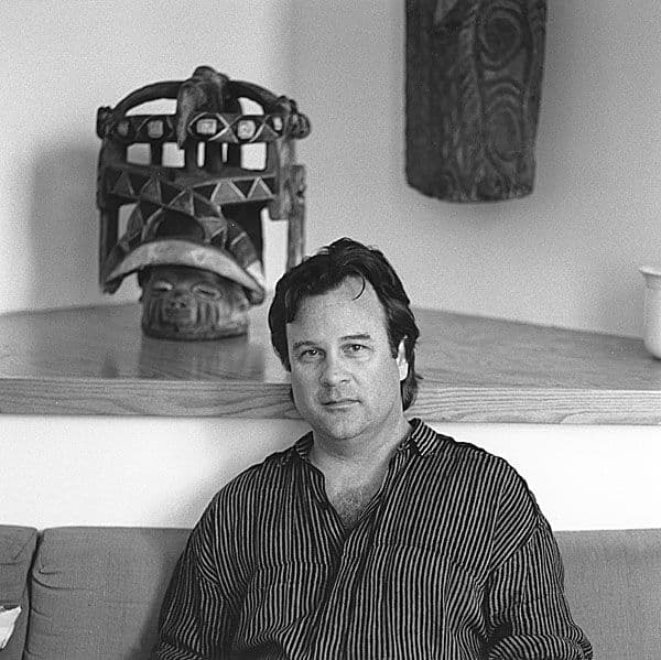 Black and white photograph of Terence la Noue