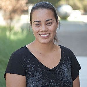 Portrait headshot of a female