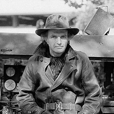 Black and white photograph of Piotr Kowalski