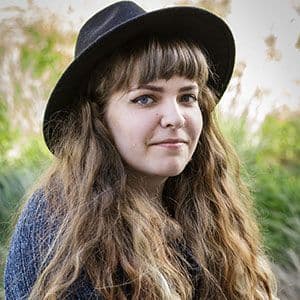 Portrait headshot of a female