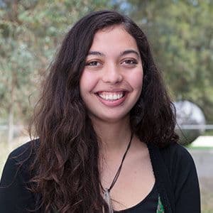 Portrait headshot of a female