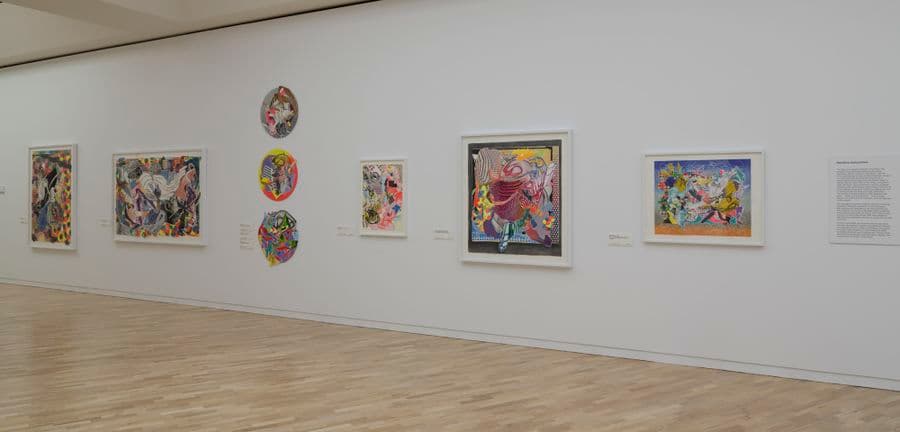 Photograph of Frank Stella: The Kenneth E. Tyler Print Collection at the Orde Poyton Gallery