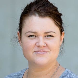 Portrait headshot of a female