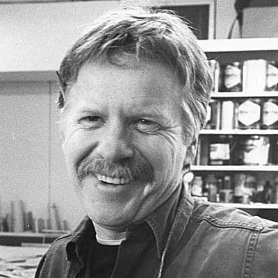 Black and White image of Robert Zakanitch