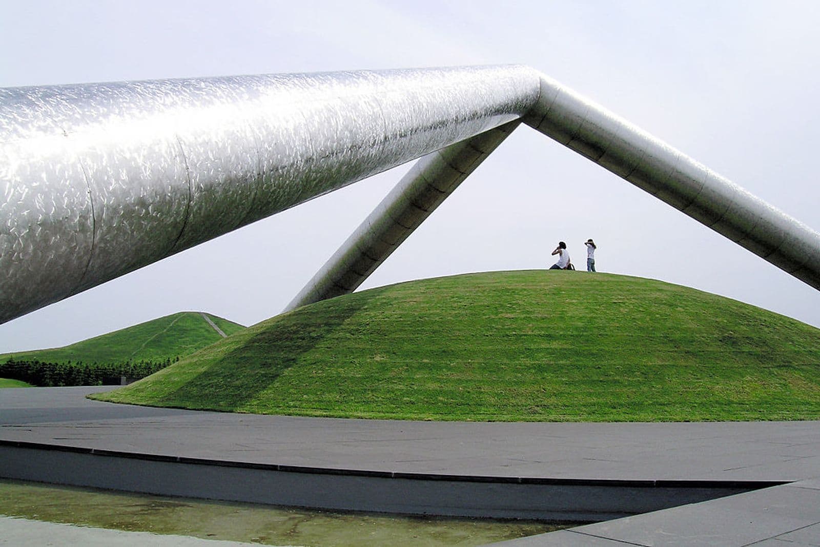 Moerenuma Park, 2007, Sapporo, Hokkaido, Japan,  photo: The Asahi Shimbun via Getty Images