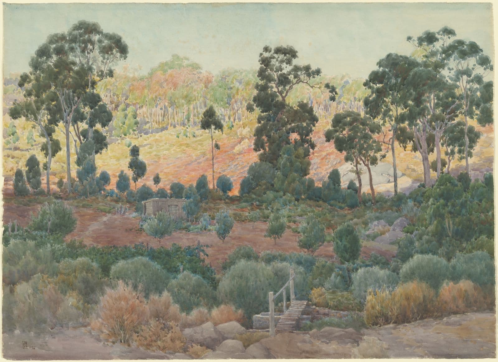 Landscape of native bushland in Western Australia