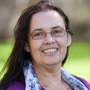 Portrait headshot of a female