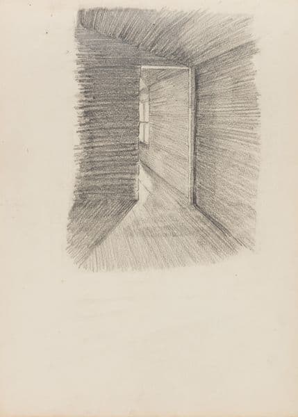 A sketch of a tunnel or passageway