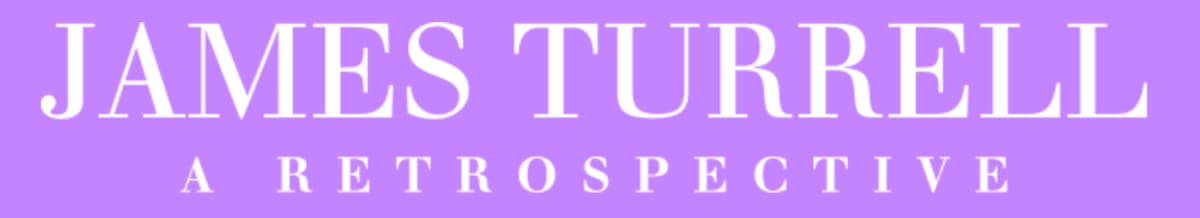 James Turrell Exhibition Logo