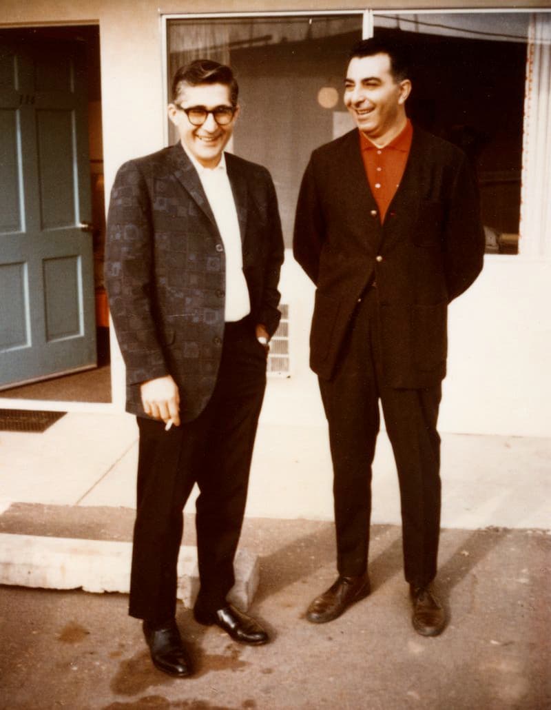 Photo of Ken Tyler and Garo Antresian