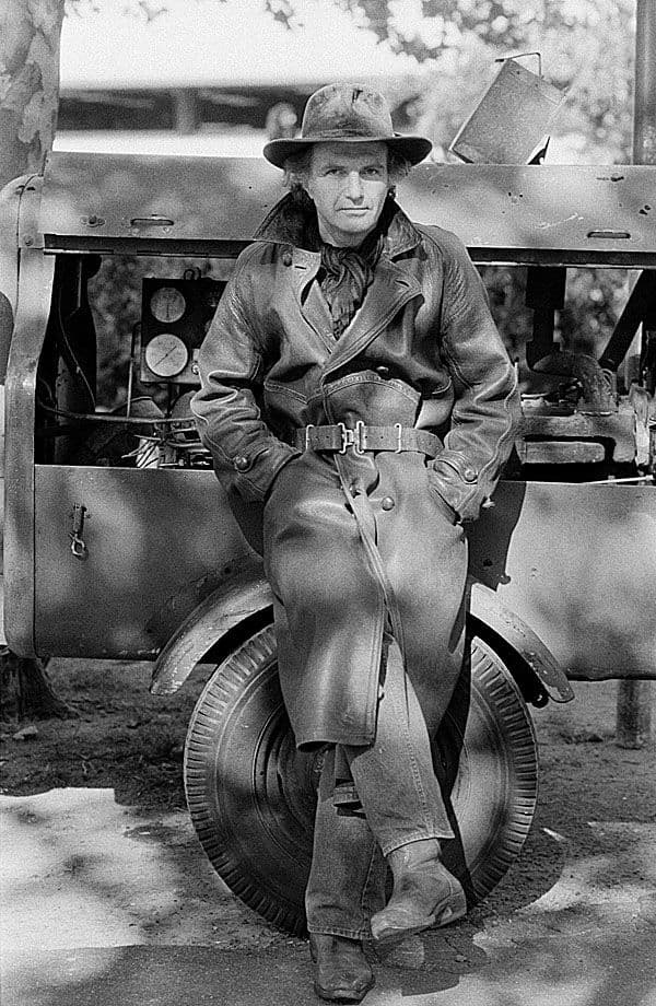 Black and white photograph of Piotr Kowalski