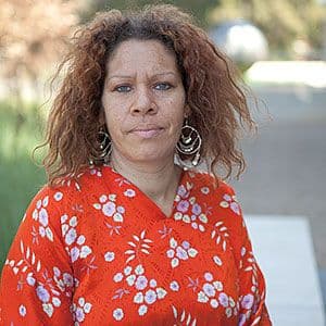 Portrait headshot of a female