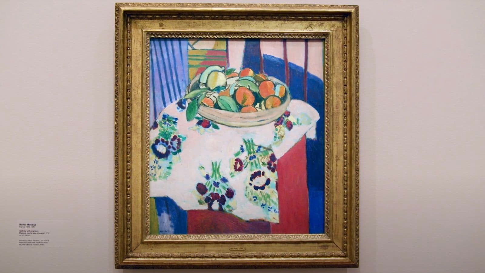 Matisse & Picasso: Henri Matisse Nature morte aux oranges