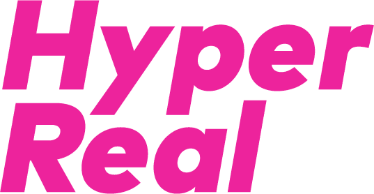 Exhibition Logo for Hyper Real