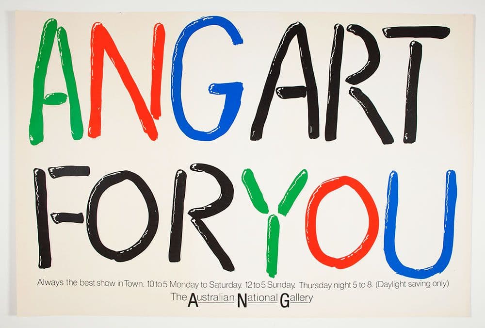 A poster reading "ANG ART FOR YOU"