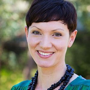 Portrait headshot of a female