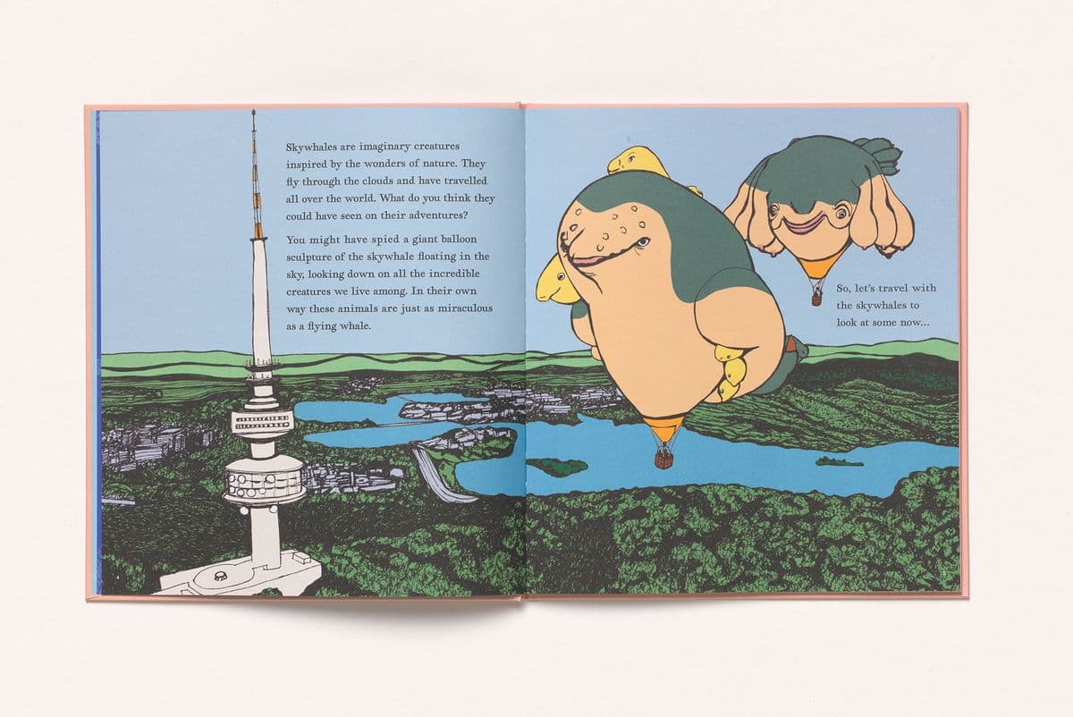 image of double page spread from children's book