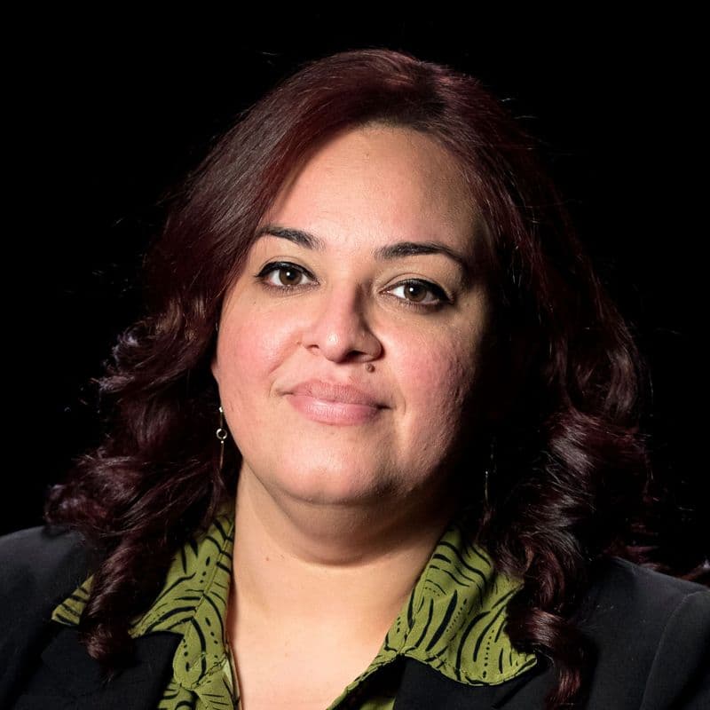 Portrait photograph of a woman