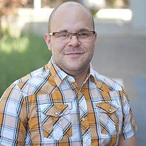 Portrait headshot of a male