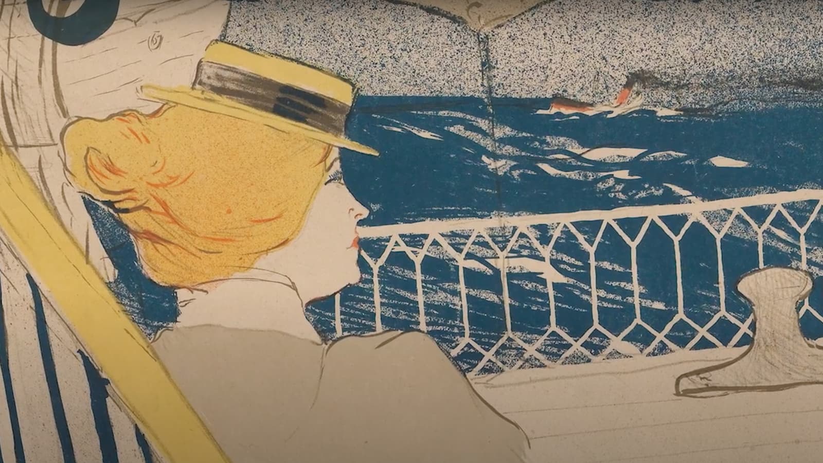 Henri de Toulouse-Lautrec 'Passenger from number 54 – on a