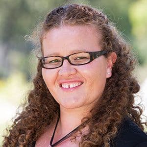 Portrait headshot of a female