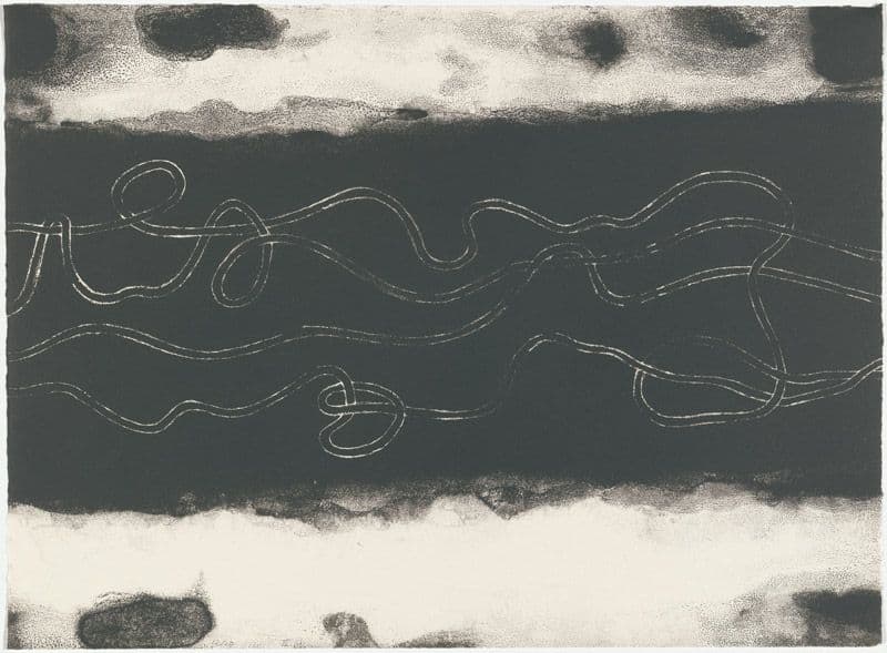 Black and white print work