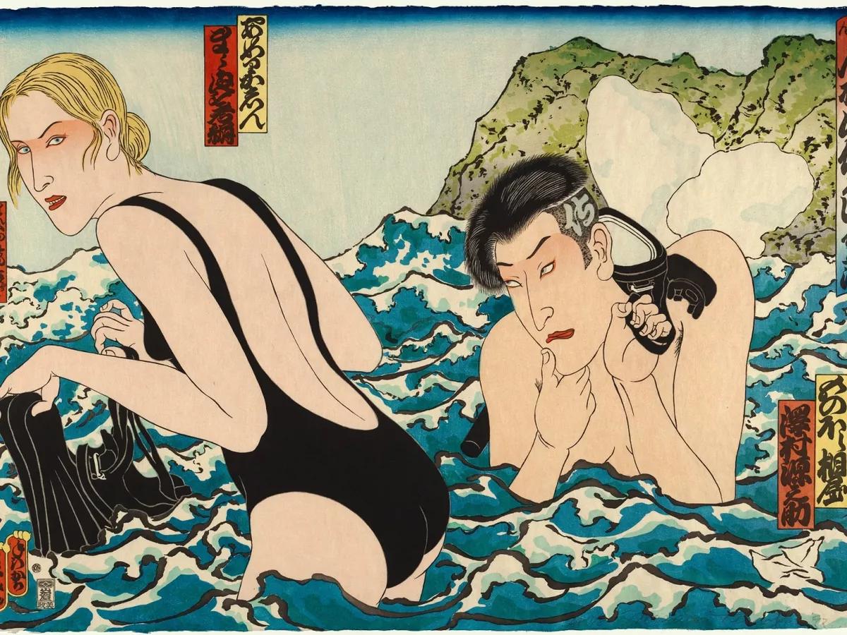 Masami Teraoka & ukiyo-e printmaking - National Gallery of Australia