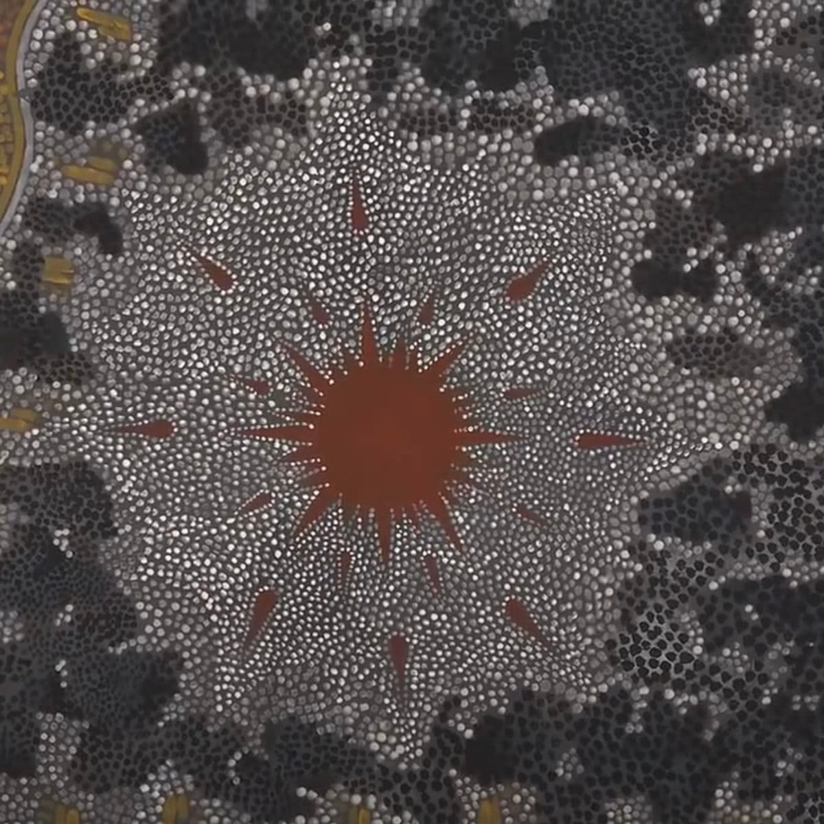 Clifford Possum Tjapaltjarri 'Warlugulong' - National Gallery of