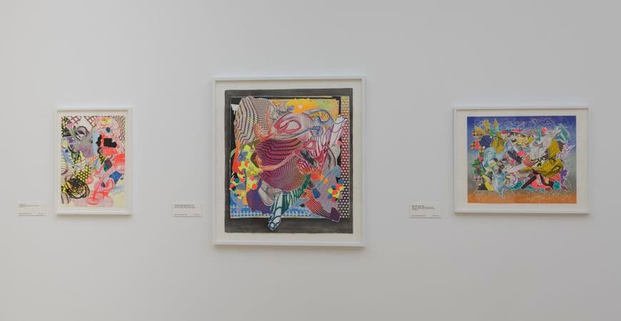 Photograph of Frank Stella: The Kenneth E. Tyler Print Collection at the Orde Poyton Gallery