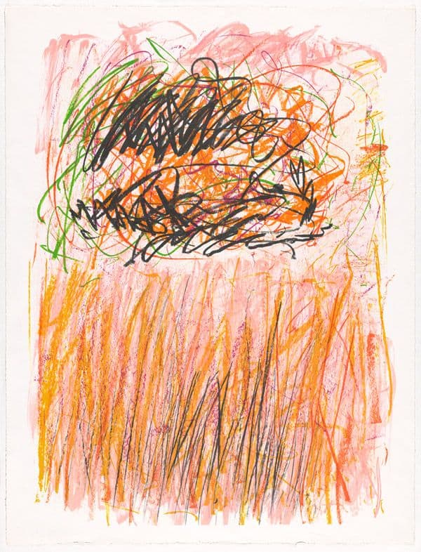 Abstract drawing of line work