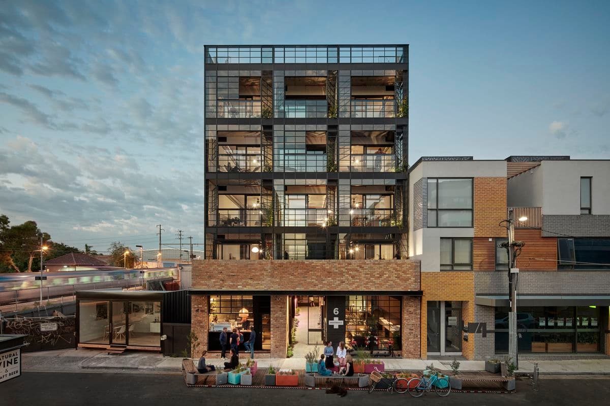 Photography of urban building