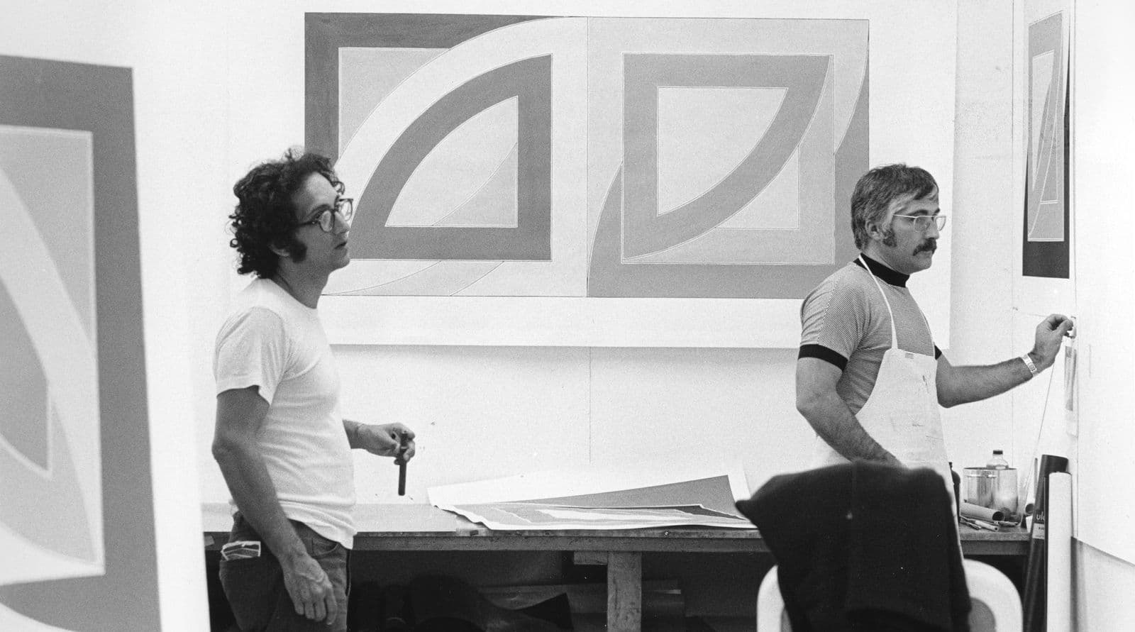 After 20 Years, Frank Stella Returns to Ground Zero - The New York Times