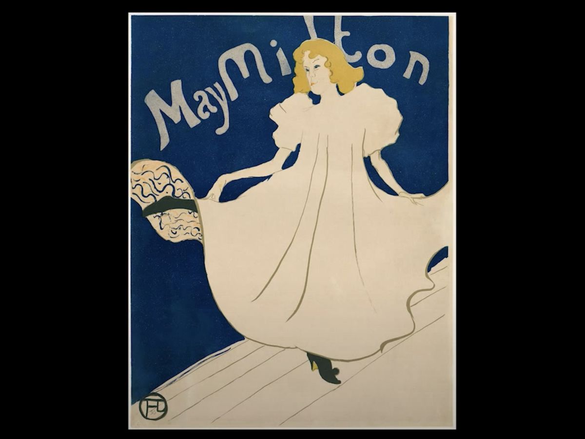 Henri de Toulouse-Lautrec 'May Milton' - National Gallery of Australia