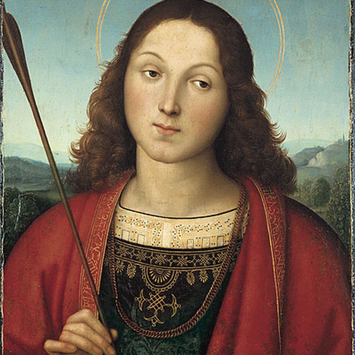 Raphael, one of three artists at apogee of High Renaissance