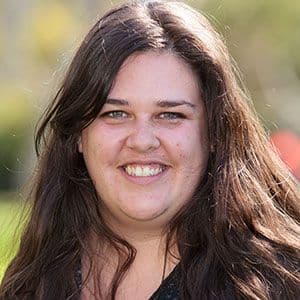 Portrait headshot of a female