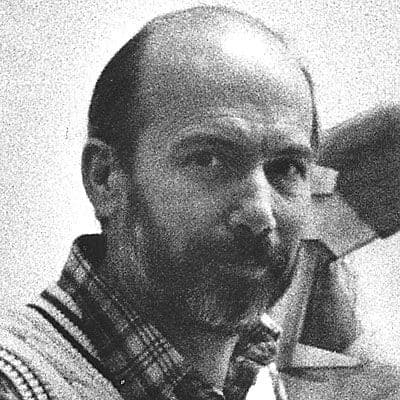 Black and white photograph of Richard Smith